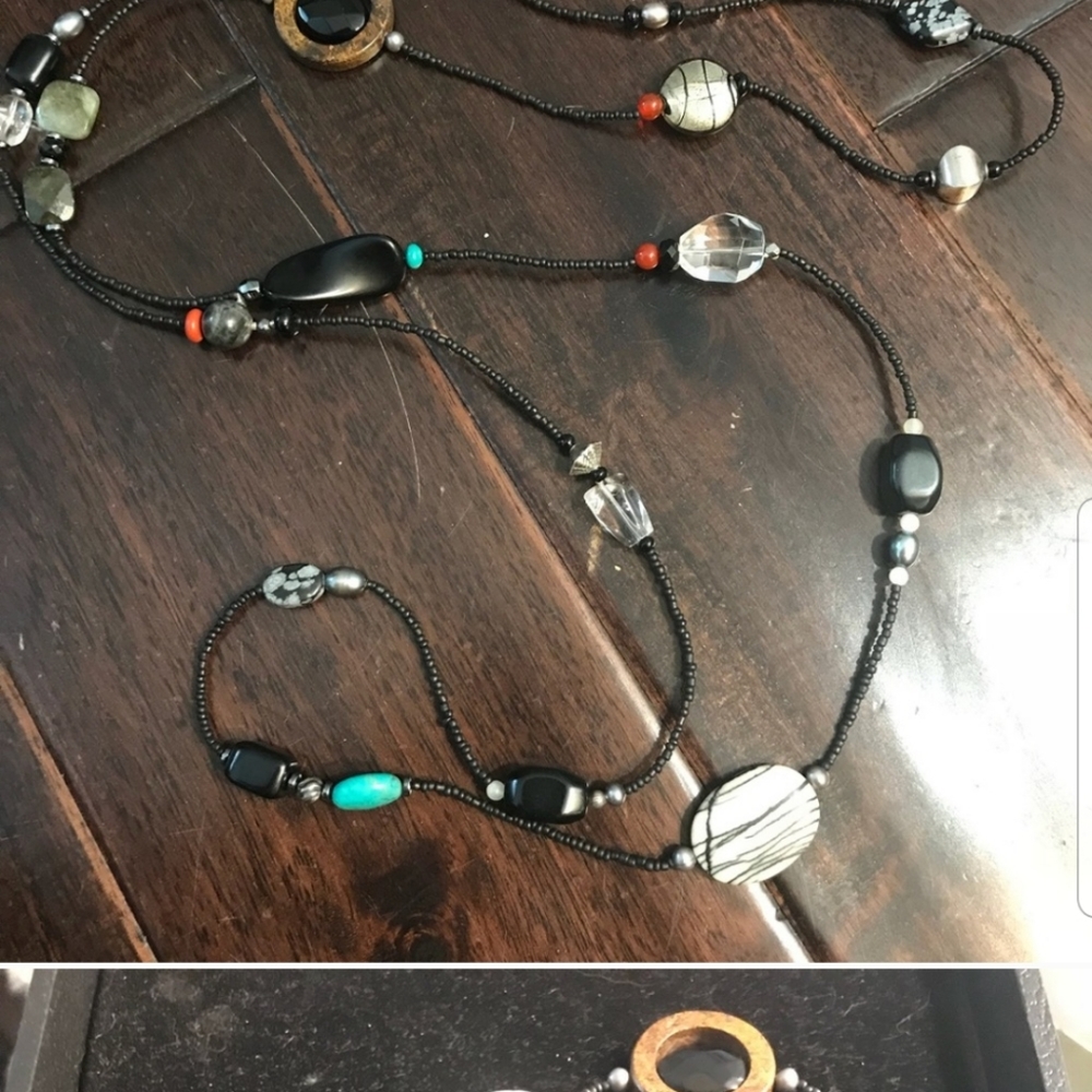 Silpada Multicolored Stone Necklace